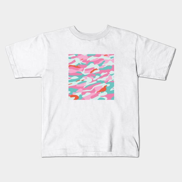 Cute color abstract Kids T-Shirt by mariletsart